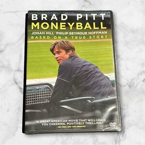 Moneyball Money Ball DVD Brad Pitt  Jonah Hill NWT NEW Sealed